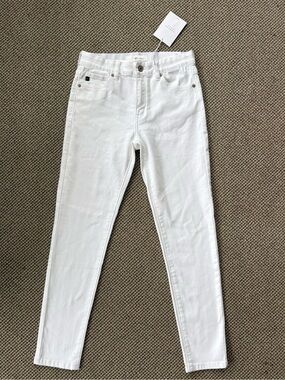 KanCan White High-Rise Skinny Jeans